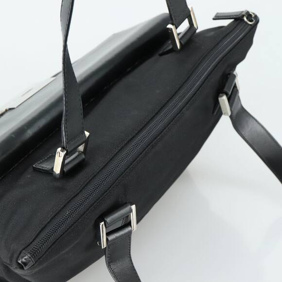 GUCCI Tote Bag Nylon Black Silver 000 1705 000 1705 - Picture 6 of 16